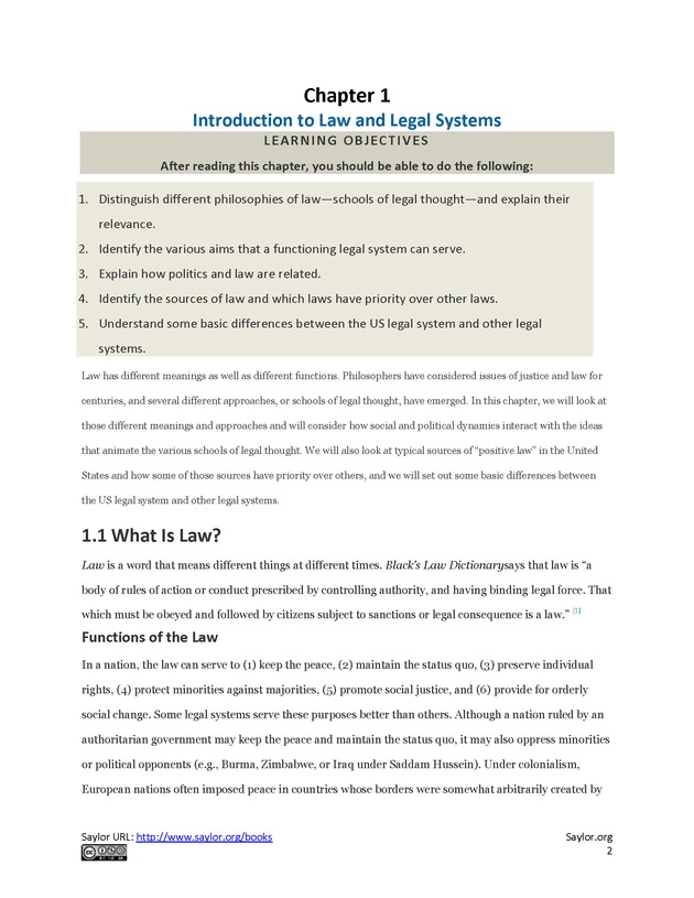 Business Law and the Legal Environment - Page 2